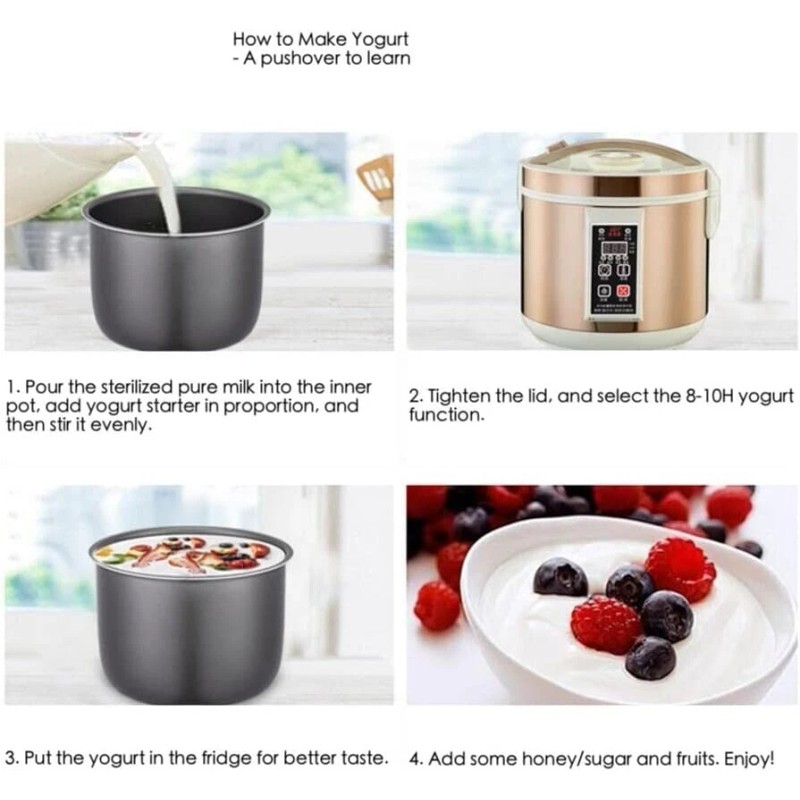 Unbranded 6L Black Garlic Fermenter, Automatic Garlic Fermenting machine, Yogurt