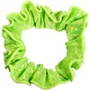 Snowflake Designs Sparkle Hair Scrunchie - Lime Green