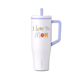 KISSKIND 40oz Leakproof Tumbler 1PC - Stainless steel insulated travel drinkware:_Love Mum