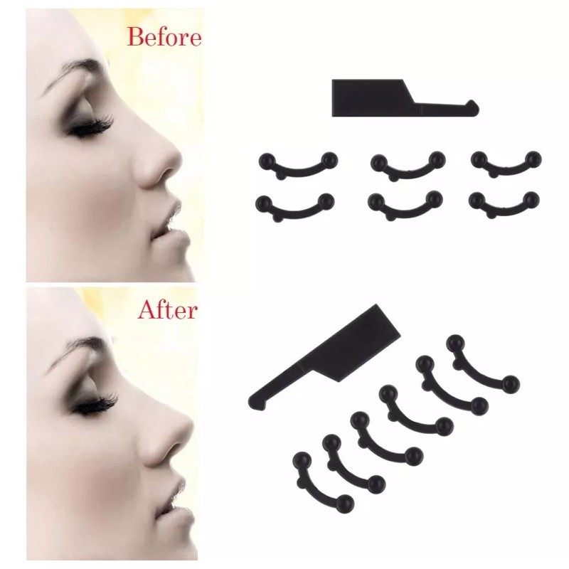 3D Rhinoplasty 7 Pzs Respingador Nasal Adelgaza Perfila Estiliza Nariz