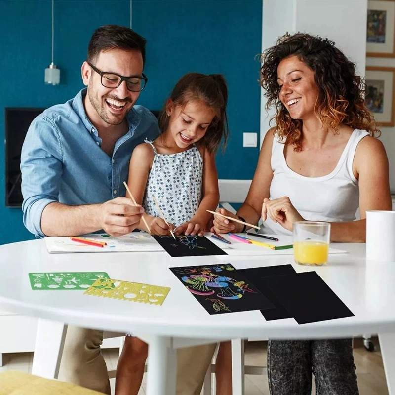 Universo en Linea Kit 9 Reglas Y Plantillas Escolares Para