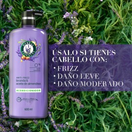 Sh. Herbal Essences Antifrizz Lavanda & Almendras 600 Ml