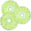 3 Pack Mop Heads Replacement Compatible with Sabco 2-Action Clean