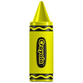 Crayola Kids Crayon Bluetooth Wireless Portable Speaker 20W Peak Power HD Sound; Long Lasting Battery; 1500mAh Battery All Day Playtime, TWS Pairing BT 5.3, FM Radio Home/Party/Outdoor/Travel