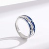 083 Base Pair Ring Set of 2 Free Size 925