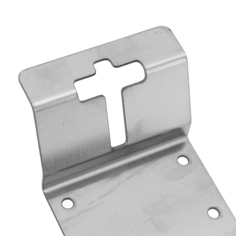 6PCS T Post Bracket, Carbon Steel Vertical Mounting Corner Brace