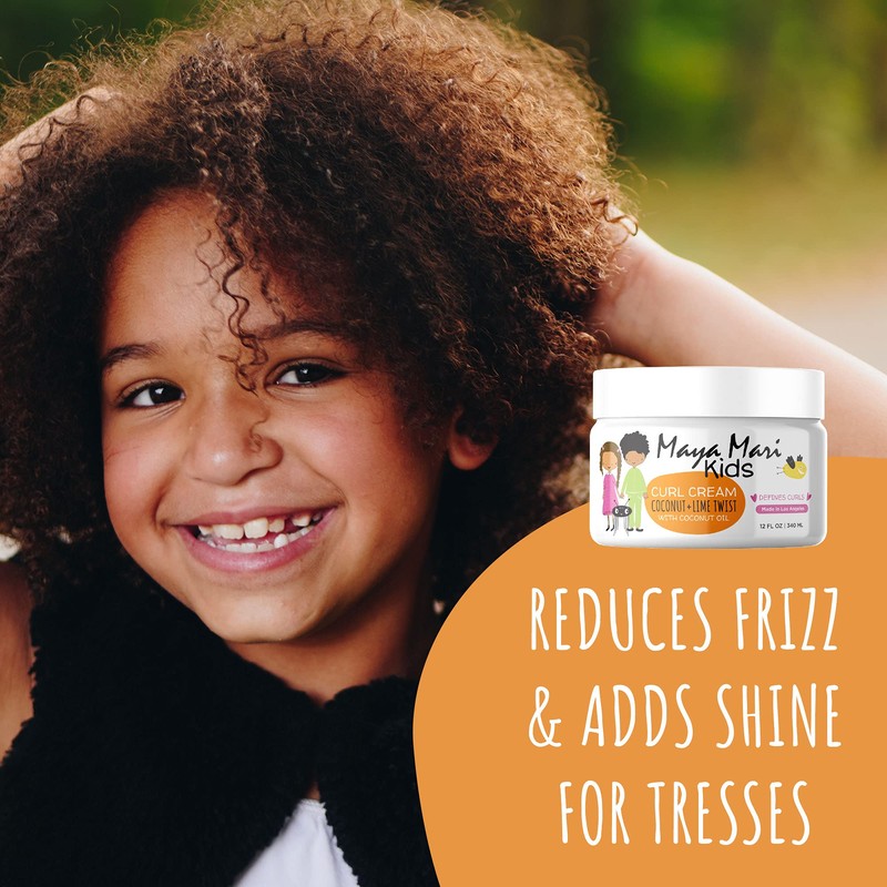 Maya Mari - Kids Curl Cream With Coconut Oil, Curly