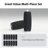 12 Pcs Replacement Rollers Head Refills Compatible with Amope Pedi-Perfect