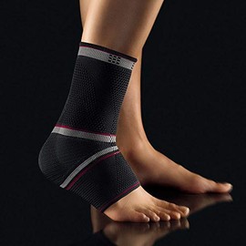 Bort Select 054700 Large Left Black Ostabil Active Sprunggelnk Left Ankle Brace Large, Black