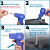 WEP 960-VII Plastic Welder Kit 110V with Ergonomic Grip and