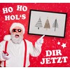 MoonWorks® Doormat Winter Trees Skandi Style Merry Christmas Non-Slip &