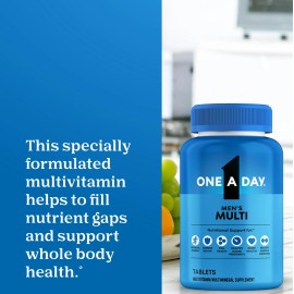 One A Day Men's Multivitamin Tablets, Multivitamins for Men, 60 Ct