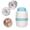 Safety Hidden Blade Pill Cutter and Storage for Splitting Small