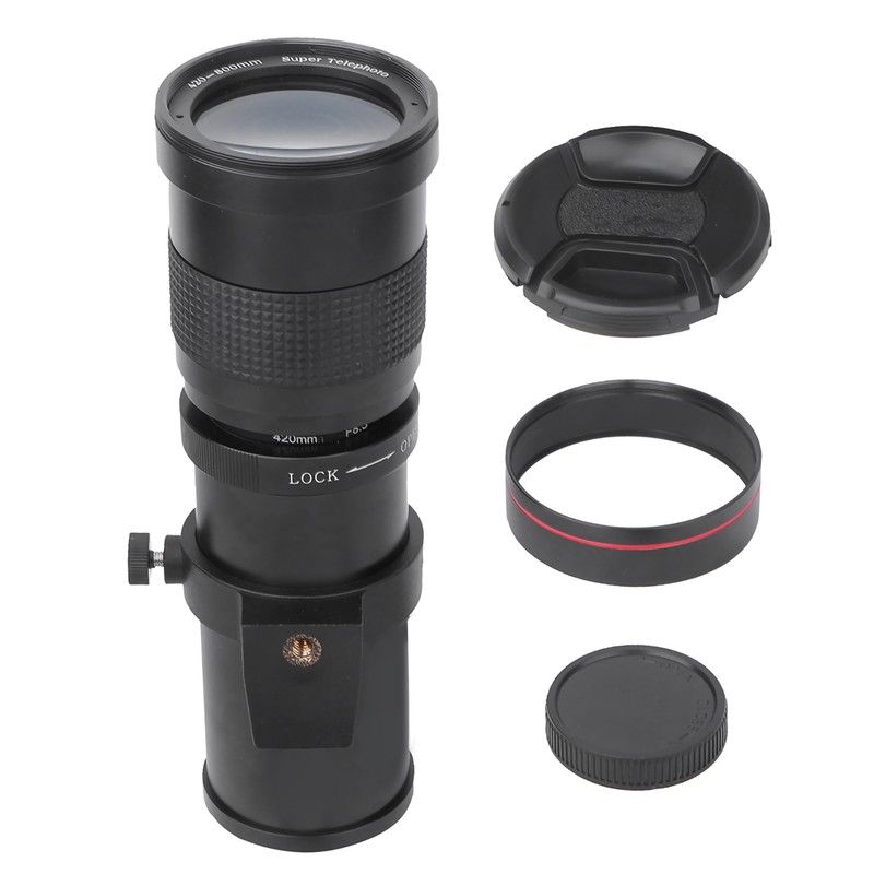 420‑800mm F/8.3‑16 Super Manual Telephoto Zoom Lens For SLR Camera