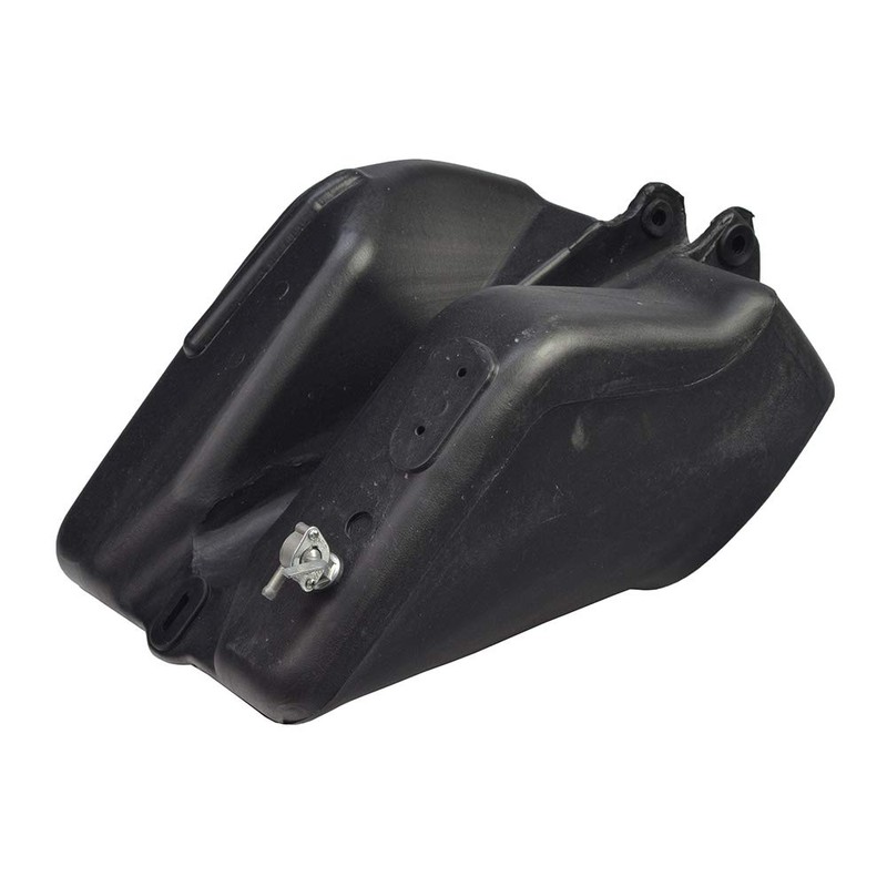 AlveyTech Black Plastic Fuel Tank with Petcock Valve for 90cc