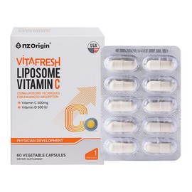 End Origin Vita Fresh Liposomal Vitamin C 48g, 60 tablets, 1 unit / 엔젯오리진 비타프레쉬 리포좀 비타민C 48g, 60정, 1개