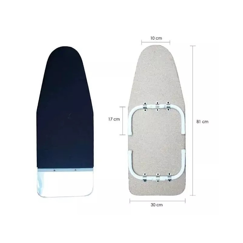 Tubogar Poderoso Burro De Planchar Para Mesa Cómodo Y Compacto