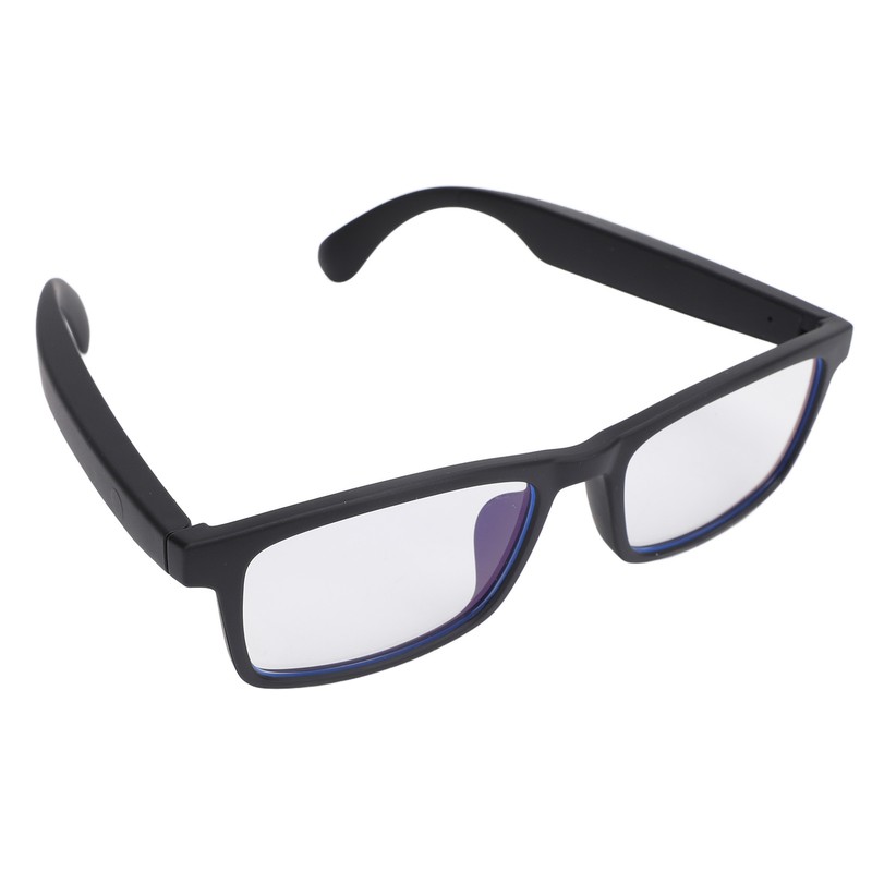Smart Sound Glasses with Mic Blue Light Filter Touch Voice