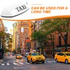 CALLARON Taxi Sign Lamp 12V LED Magnetic Taxi Light Sign