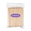 ROSENICE 100 Pieces Orange Wood Sticks Multifunctional Nail Sticks