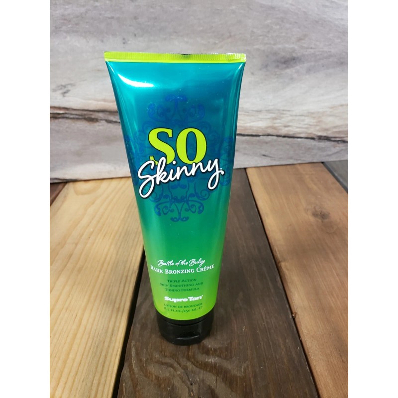 Supre So Skinny Dark Bronzer Tanning Bed Lotion Cream 8.5oz
