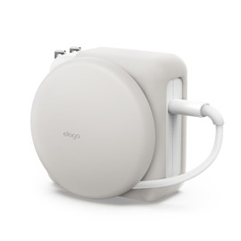 elago Ladegerät Kabelmanagement Hülle, Kabelrolle Organizer Kompatibel mit MacBook Air 2024 2023 2022 15” 13" M3 M2 [A3113] [A2681] [A3114] [A2941], MacBook Pro 2023 14" M3 [A2992] [A2918], 70W