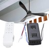 Universal Ceiling Fan Remote Control Kit, Hard Wired Fan Remote