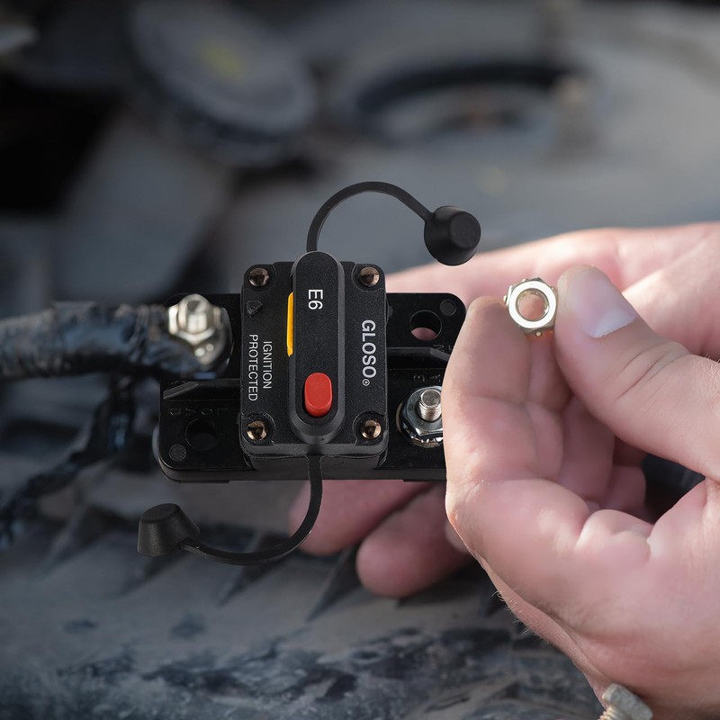 GLOSO Circuit Breaker 15 A E69 for Marine Truck Boat