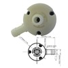Mini Micro Submersible Motor Pump Stainless Steel AntiCorrosion Micro Portable