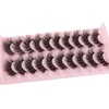 False Eyelashes Dramatic Faux Mink Lashes Wispy Fluffy 19MM Curly