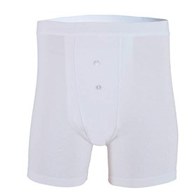 P&S Healthcare Ltd P&S Healthcare - Mens Padded Boxer Short - Washable Incontinence Brief - Black and White- Product Code: 2005