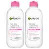 Garnier SkinActive Micellar Cleansing Water, For All Skin Types, (Pack