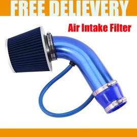 motor_power2024 3" Car Cold Air Intake Filter Induction Kit Pipe Power Flow Hose System Car Auto