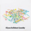MUXSAM Golf Tees,2-3/4 inch Multiple Colours Wooden Golf Base,Natural Wooden