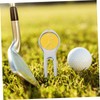 OHPHCALL 3pcs Golf Divot Repair Tool Marker Fork for Turf