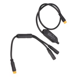 Gear Shift Sensor Cable, Bike Shift Sensor with 21cm 1T2 Brake Splitter for Bafang Mid Mount Motor