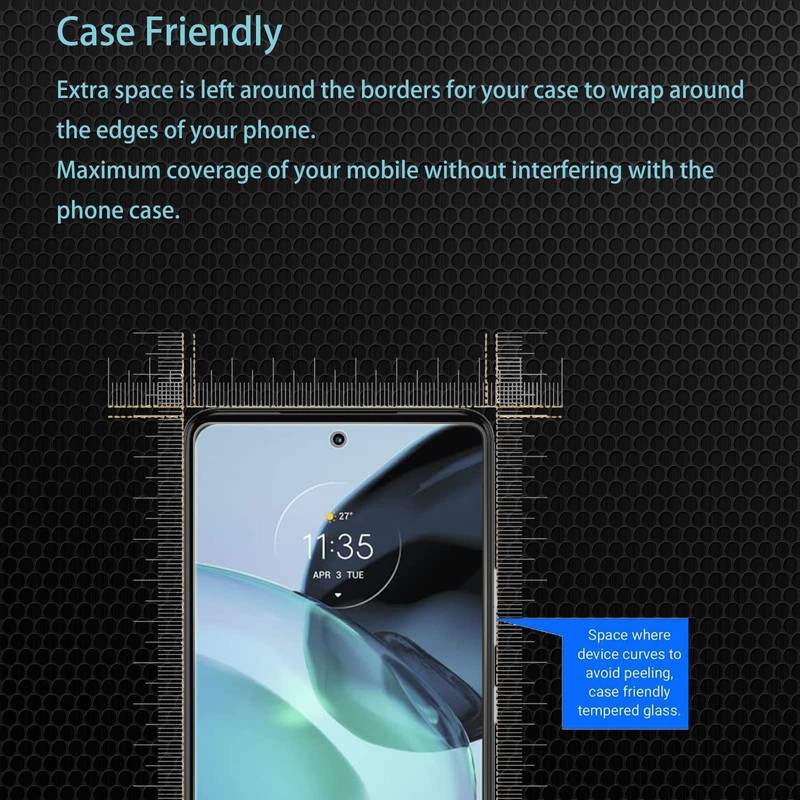 CHRINECY [Pack of 3] Screen Protector Compatible with Motorola Moto