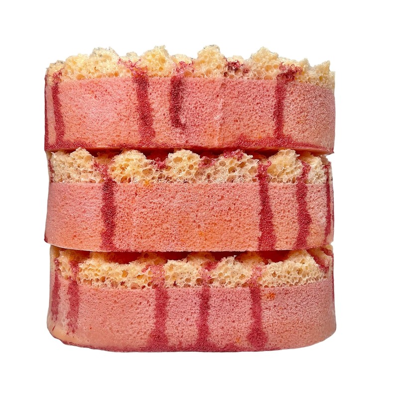 Mango Blossom Exfoliating Soap Filled Sponge | Exfoliating Body Wash