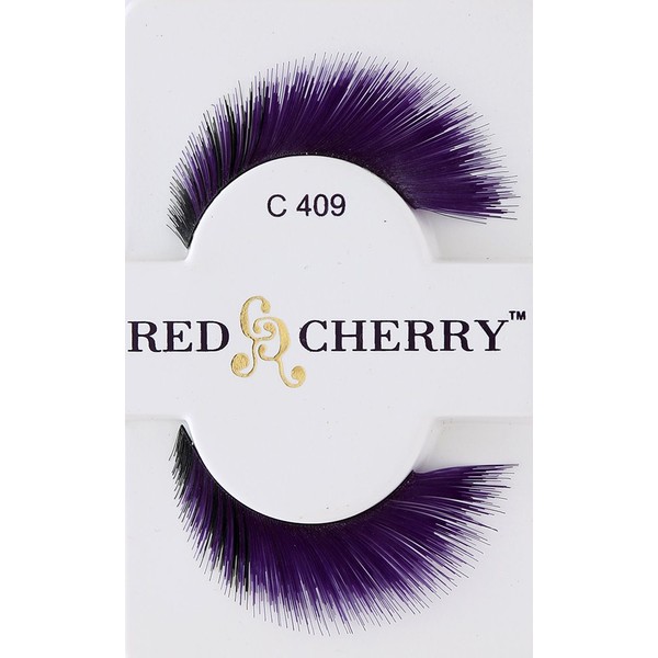 Color Eyelashes (Purple) C409