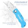 REXBETI Folding Pocket Utility Knife Quick-change SK5 Box Cutter for