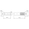 Nickel M4 (31mm - 40mm) Cupboard Joining Bolts Furniture Connecting