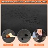 Protalwell Fireproof Hearth Rugs, Fireplace Mat, Fire Resistant Rugs Put
