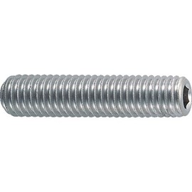TRUSCO(トラスコ) 六角穴付止めネジ ステンレス製 くぼみ先 径10×長さ10mm 18本入 B45-1010