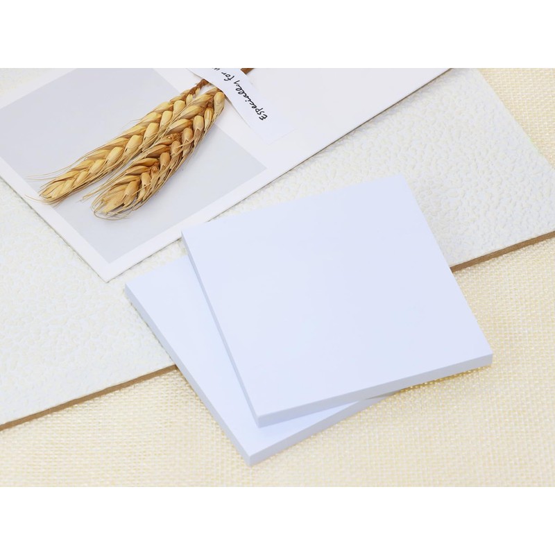 Mini Skater 2 Pack Kraft Paper Sticky Notes 7.5x7.5cm Self-Stick