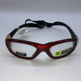 LIBERTY SPORT REC SPECS MX20 MAXX 51-17-125 RED KIDS YOUTH SAFETY EYE GLASSES