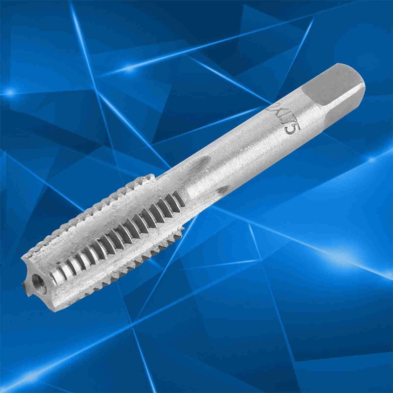 BORDSTRACT Metric Thread Steel Tap Set M3-M12 High Hardness Threading
