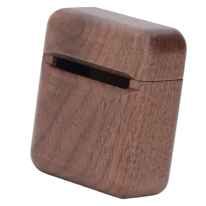 Wooden Earbuds Case Cover for IOS 2nd 1st Generation Charging