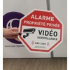 AUA SIGNALETIQUE - Circular sign made of PVC, 1.5 mm