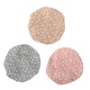 Beavorty 3pcs Shower Cap Makeup Hair Cap Hair Styling Cap