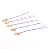 LAOMAO 5pcs Mini Dot Diode Module Head WL Red 650nm